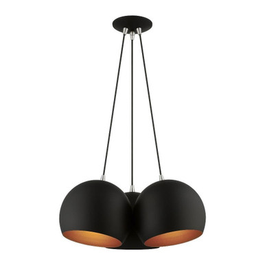 Piedmont 3 Light Large Pendant by Livex - 43393