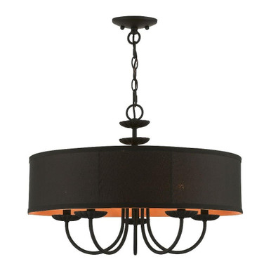 Winchester 5 Light Large Pendant by Livex - 45125