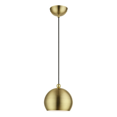 Stockton 1 Light Small Pendant by Livex - 45481
