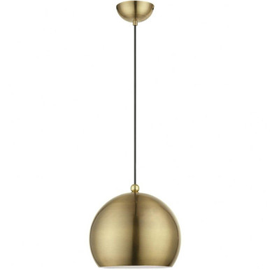Stockton 1 Light Medium Pendant by Livex - 45482