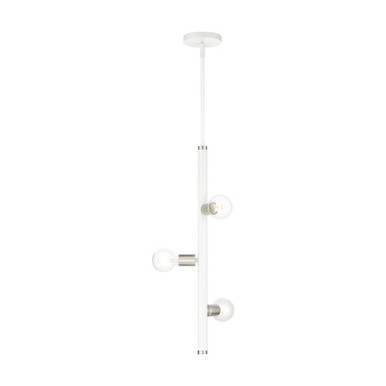 Bannister 3 Light Small Pendant by Livex - 45863