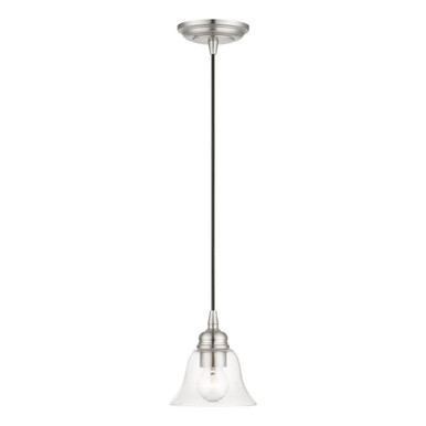 Moreland 1 Light Small Pendant by Livex - 46480