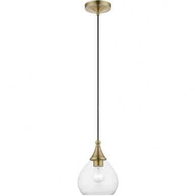 Catania 1 Light Small Pendant by Livex - 46501