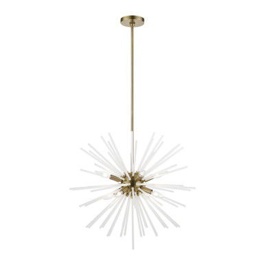 Uptown 8 Light Large Pendant by Livex - 48826