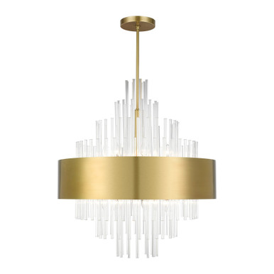 Orenburg 14 Light Oversized Pendant by Livex - 48877