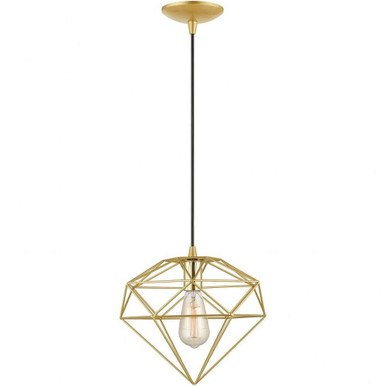 Knox 1 Light Small Pendant by Livex - 49152