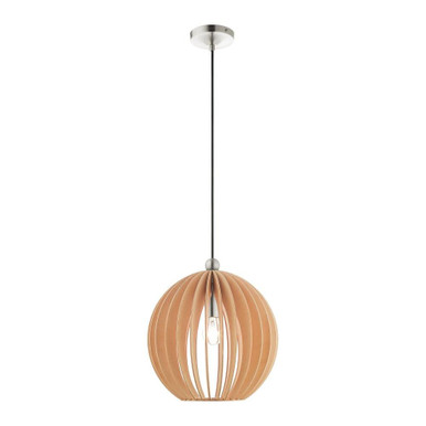 Pendant 1 Light Medium Pendant by Livex - 49099-91