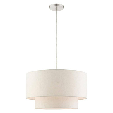 Meadow 3 Light Large Pendant 20 Inch Wide by Livex - 49803