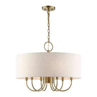 Blossom 7 Light Large Pendant by Livex - 49806