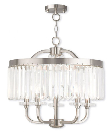Ashton 1 Light Small Pendant by Livex - 50530
