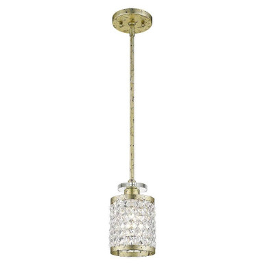 Grammercy 1 Light Mini Pendant by Livex - 50560