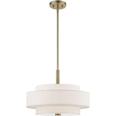 Monroe 4 Light Large Pendant by Livex - 52137