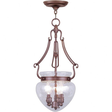 Duchess 3 Light Medium Pendant by Livex - 5043-01