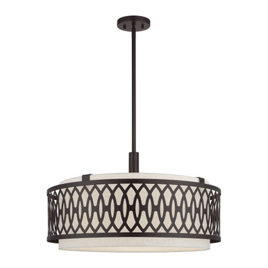 Vistaview 5 Light Large Pendant by Livex - 53435