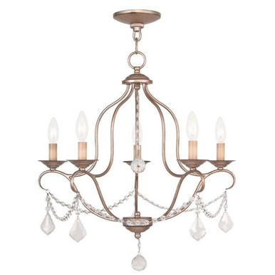 Chesterfield 4 Light Medium Pendant by Livex - 6434