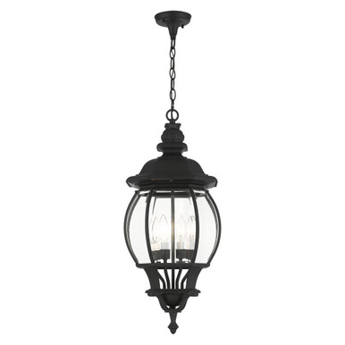Frontec 4 Light Medium Outdoor Pendant by Livex - 7705-14
