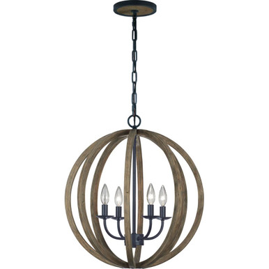 Sean Lavin 4 Light Transitional Large Pendant by Visual Comfort Studio - f2935/4wow/af