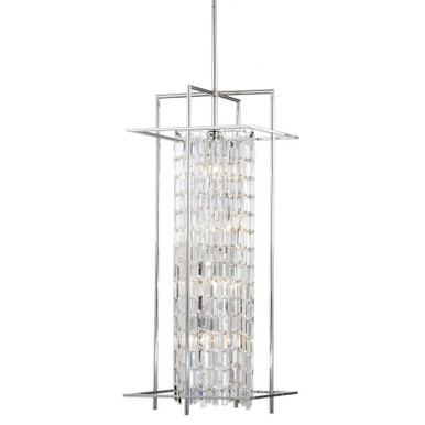 Crystal Fiodo 8 Light Large Pendant by Matteo - C47008CH