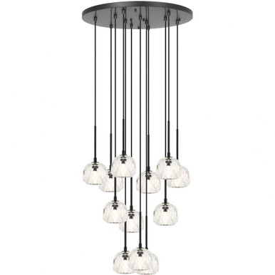 Rosa 12 Light Large Chandelier by Matteo - C61442
