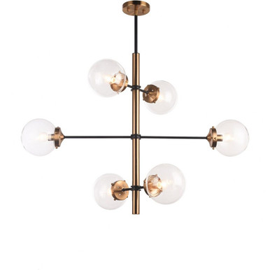 Enchant 6 Light Large Pendant by Matteo - C78106