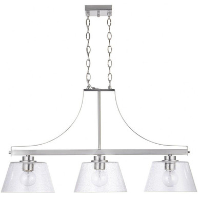3 Light Oversized Linear Pendant 36 Inch Tall by Homeplace - 838434