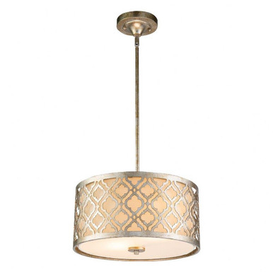 Arabella 2 Light Medium Pendant 16 Inch Wide by Lucas And Mckearn - GN/ARABELLA/P/M-S