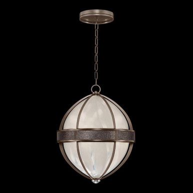 Mirage 3 Light Large Round Pendant by Fine Art - 100038