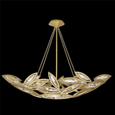Marquise 7 Light Oversized Oval Pendant by Fine Art - 849640