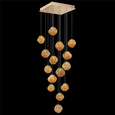 Vesta 60W 15 LED Light Large Pendant by Fine Art - 866840