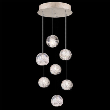 Natural Inspirations 28W 7 LED Light Round Pendant by Fine Art 852640-206LD - 852640-206LD