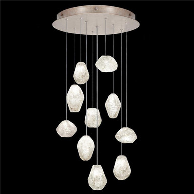 Natural Inspirations 40W 10 LED Light Round Pendant by Fine Art 863540-23LD - 863540-23LD