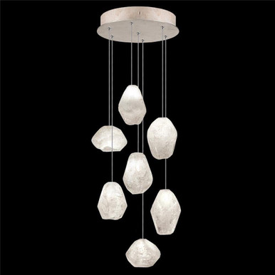 Natural Inspirations 28W 7 LED Light Round Pendant by Fine Art 852640-23LD - 852640-23LD