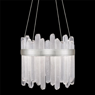 Lior 60W 24 LED Large Round Pendant 18.5 Inch Tall by Fine Art - 882240