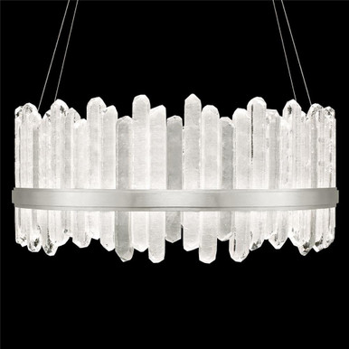 Lior 120W 48 LED Oversized Round Pendant 18.5 Inch Tall by Fine Art - 882840