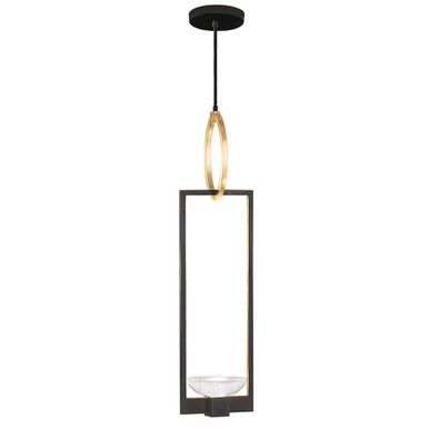 Delphi 3.5W 1 LED Light Small Round Pendant by Fine Art - 892840
