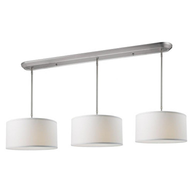 Albion 9 Light Island/Billiard 16 Inches Wide by 9.5 Inches High by Z-Lite - 171-16-3W