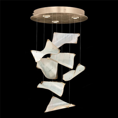 Elevate 19.5W 3 LED Light Large Round Pendant by Fine Art - 895640-23