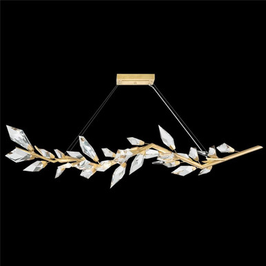 Foret 7 Light Oversized Oval Pendant by Fine Art - 902440