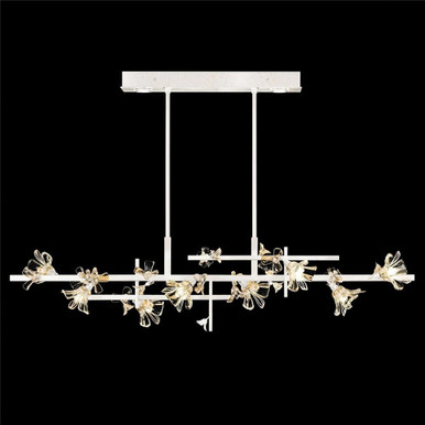 Azu 60W 10 LED Light Oversized Linear Pendant by Fine Art - 918740-65