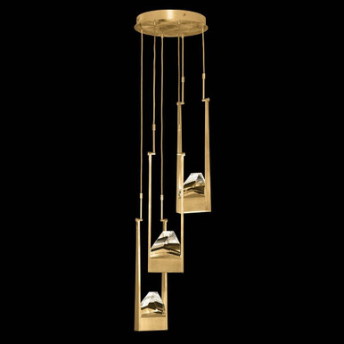 Strata 24W 6 LED Medium Round Pendant by Fine Art - 928440