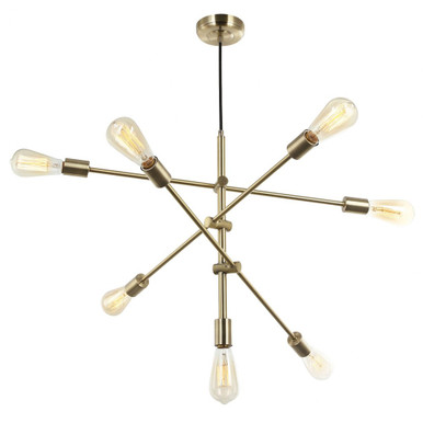 7 Light Large Adjustable Pendant by Dainolite - 817P