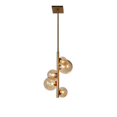 Glasgow 5 Light Small Pendant by Dainolite - GLA-175P