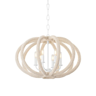 Lewiston 3 Light Medium Chandelier by Hudson Valley - 1206-WP