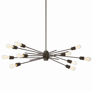 Nebraska 10 Light Large Pendant by Dainolite - NEB-3910HP