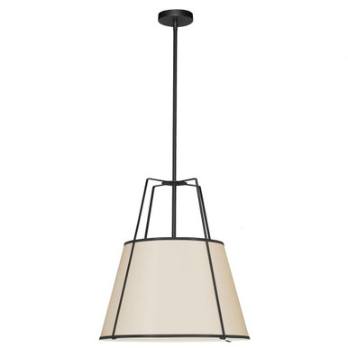 Trapezoid 1 Light Large Trapezoid Pendant by Dainolite - TRA-1P