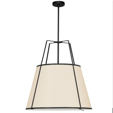 Trapezoid 3 Light Large Pendant by Dainolite - TRA-3P