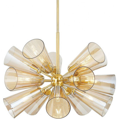 Hartwood 15 Light Large Chandelier by Hudson Valley - 2032-AGB
