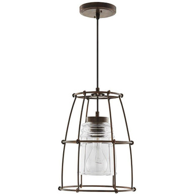 Turner One Light 10.75in Industrial Pendant by Capital - 329711NG-462
