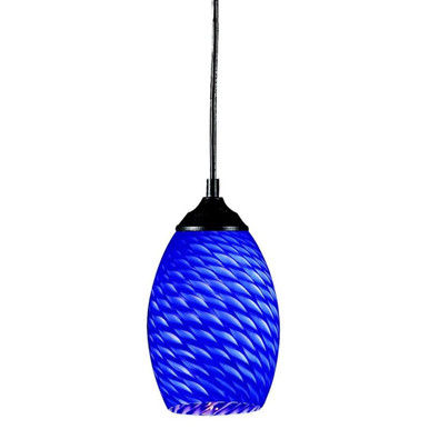 Jazz 1 Light Mini Pendant by Z-Lite - 131-BLUE
