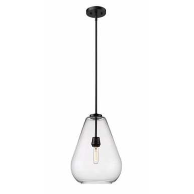 Ayra 1 Light Medium Pendant by Z-Lite 488P12-MB